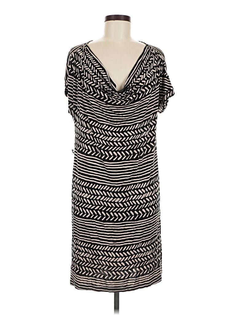 Pre-owned Ann Taylor Loft Cocktail Dress In Black