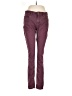 Toad & Co Chevron-herringbone Burgundy Jeans Size 8 - photo 1