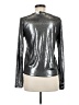 Ann Taylor LOFT Metallic Silver Long Sleeve Top Size M - photo 2