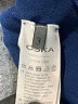 Oska 100% Cotton Blue Pullover Sweater Size S - photo 8