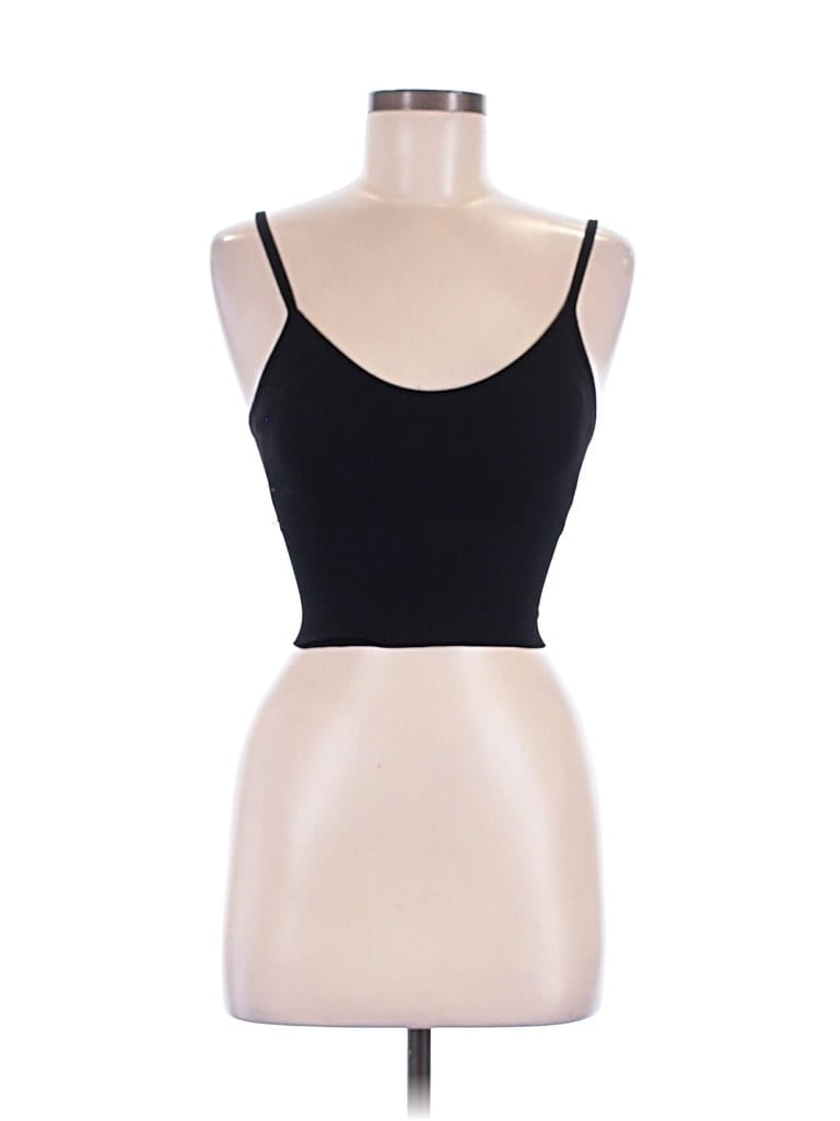 Pre-owned Dazy Tank Top Black Strapless Neckline Tops