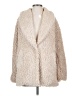 Matty M 100% Polyester Ivory Faux Fur Jacket Size S - photo 1