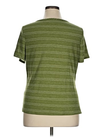 NY Collection Short Sleeve Top (view 2)