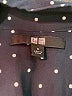 Uniqlo 100% Rayon Polka Dots Black Long Sleeve Blouse Size S - photo 7