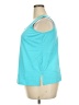 Woman Within 100% Cotton Solid Teal Active Tank Size 18 (L) - photo 5