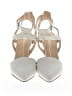 Nine West 100% Leather White Heels Size 7 1/2 - photo 2