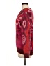 T Tahari 100% Nylon Floral Red Pullover Sweater Size M - photo 5