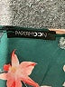 Papermoon 100% Polyester Floral Black 3/4 Sleeve Blouse Size L - photo 7