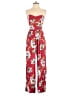 B.O.G Collective Hearts Red Jumpsuit Size S - photo 1