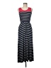 Espresso Stripes Black Casual Dress Size M - photo 1