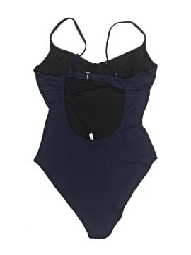 Madewell Madewell Second Wave Ribbed Seamed One-Piece Swimsuit (view 2)