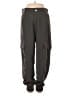Zara 100% Polyester Gray Cargo Pants Size S - photo 1