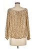 Assorted Brands Gold 3/4 Sleeve Blouse Size M - photo 2