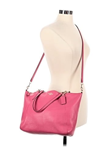 Coach Factory Leather Satchel (view 2)