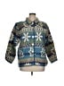 BEDFORD FAIR lifestyles 100% Cotton Print Blue Jacket Size XL (petite) - photo 1