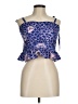 Ulla Johnson 100% Cotton Blue Sleeveless Blouse Size 8 - photo 1