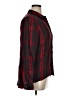 CAbi 100% Rayon Plaid Red Long Sleeve Button-Down Shirt Size XL - photo 4