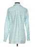 Grayson 100% Cotton Polka Dots Teal Long Sleeve Blouse Size Sm (2) - photo 2