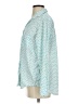 Grayson 100% Cotton Polka Dots Teal Long Sleeve Blouse Size Sm (2) - photo 5
