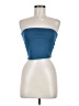 Shein Blue Tube Top Size 6 - photo 1