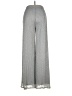 MSK 100% Polyester Chevron-herringbone Silver Casual Pants Size S - photo 2