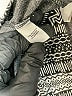 Rubbish Chevron-herringbone Gray Casual Dress Size M - photo 8