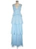 Lulus 100% Polyester Blue Cocktail Dress Size M - photo 1