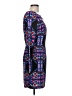 Mara Hoffman 100% Polyester Graphic Blue Cocktail Dress Size 10 - photo 4