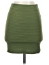 Topshop Solid Green Casual Skirt Size 4 - photo 2