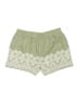Assorted Brands 100% Polyester Paisley Green Shorts Size L - photo 2