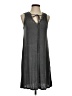 Assorted Brands Solid Gray Casual Dress Size S - photo 1