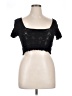 NA-KD Black Short Sleeve Top Size XL - photo 1