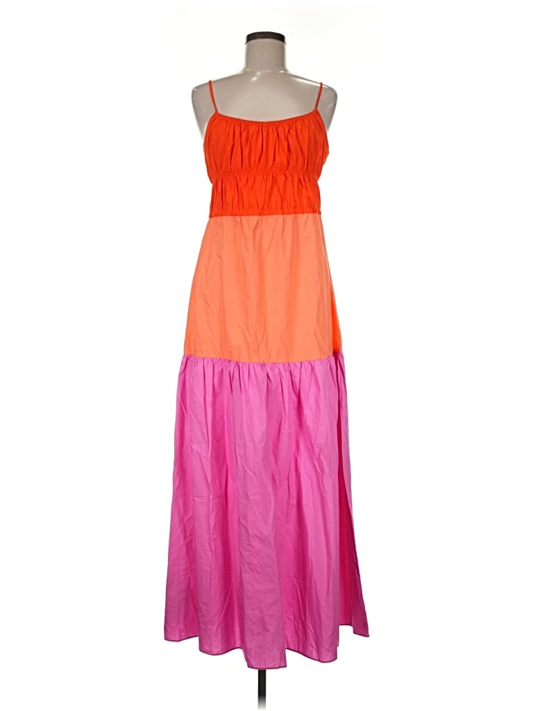 Mng Casual Dress In Orange