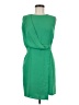 Topshop 100% Polyester Solid Green Cocktail Dress Size 8 - photo 1