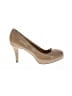 Madden Girl 100% Leather Tan Heels Size 7 1/2 - photo 1
