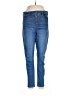 Ann Taylor LOFT Solid Blue Jeans Size 32 waist - photo 1
