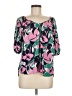Counterparts 100% Polyester Pink 3/4 Sleeve Blouse Size M - photo 1