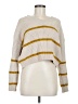Chic Happens Stripes Tan Pullover Sweater Size M - photo 1