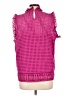 Sundance Solid Pink Sleeveless Blouse Size L - photo 2