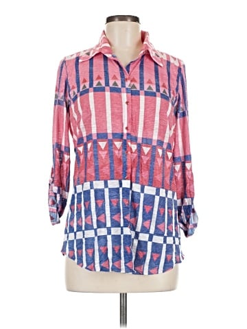 David Cline 3/4 Sleeve Button-Down Shirt (view 1)