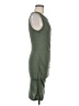Leith Solid Green Casual Dress Size M - photo 4