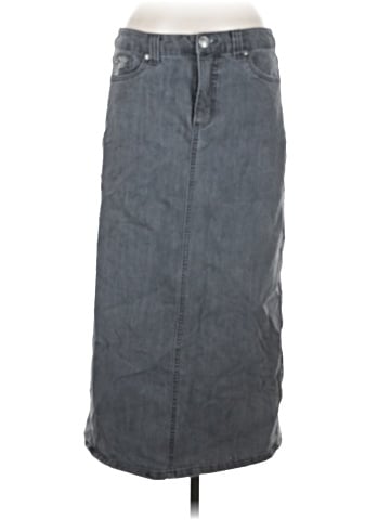 Christopher & Banks Denim Skirt (view 1)
