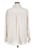American Eagle Outfitters 100% Polyester Solid Ivory Long Sleeve Blouse Size XL - photo 2