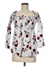 Torrid 100% Modal Silver Gray 3/4 Sleeve Blouse Size Med Plus (00) - photo 1