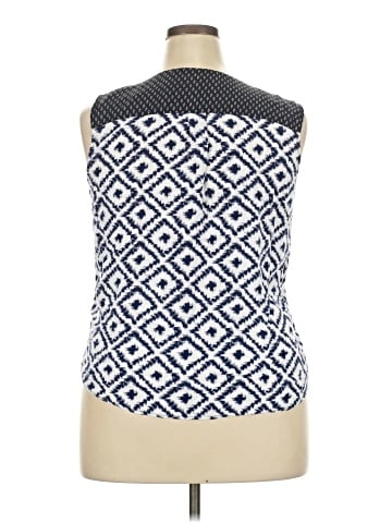 Skies Are Blue Sleeveless Blouse (view 2)