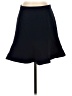 J.Crew 100% Polyester Solid Black Blue Formal Skirt Size 2 - photo 1