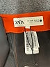 Zara Solid Orange Casual Skirt Size S - photo 4