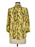 Worthington 100% Polyester Yellow 3/4 Sleeve Blouse Size M (petite) - photo 2