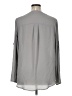 Roswear 100% Polyester Gray Long Sleeve Blouse Size XL - photo 2