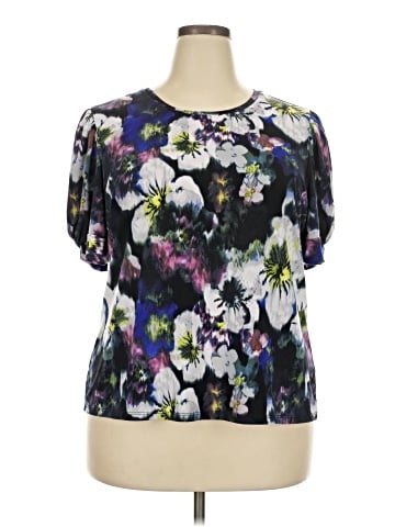 RACHEL Rachel Roy Short Sleeve Blouse (view 1)
